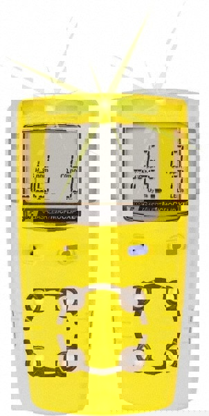 Multi-Gas Detector: Carbon Monoxide, Hydrogen Sulfide, LEL & Oxygen, Audible, Vibration & Visual Signal, LCD